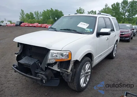 2015 Ford Expedition Platinum z USA, uszkodzony, nr VIN 1FMJU1MT3FEF36029